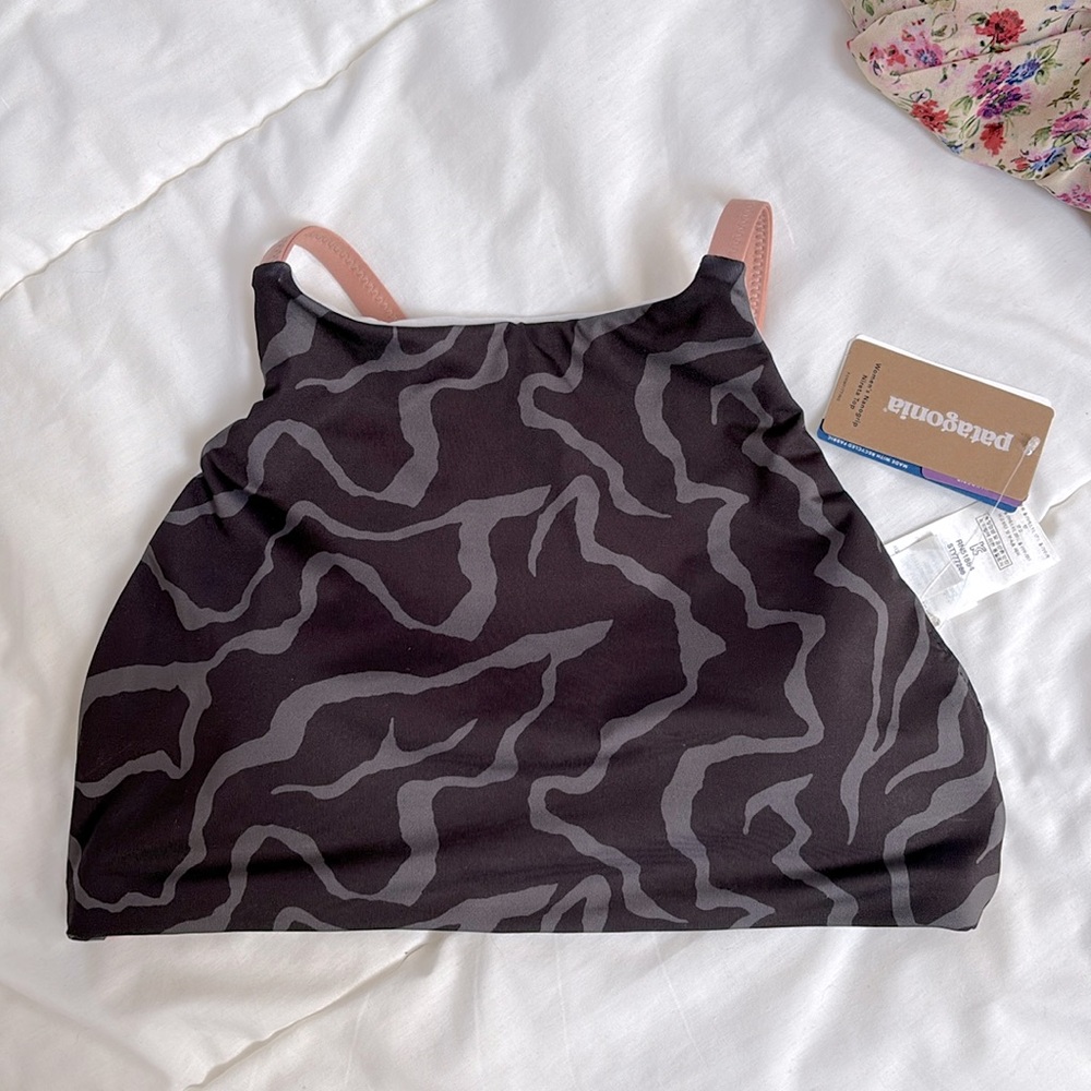 Patagonia Zebra Print Bikini Top - Picture 2 of 4